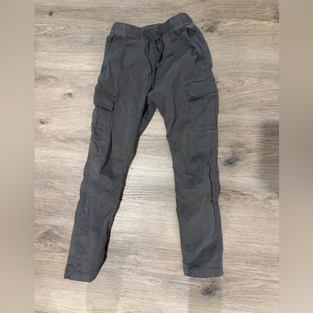 H&M Men's Dark Gray Cargo Pants
